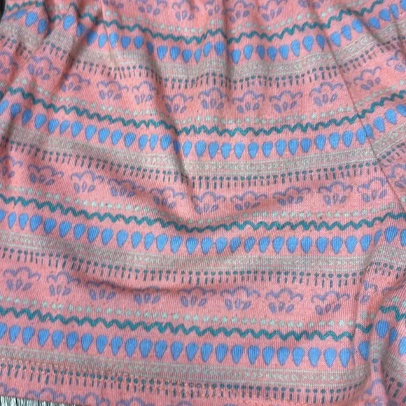 SO brand girls shorts size 7/8 pink and blue pastel colors - Picture 3 of 4